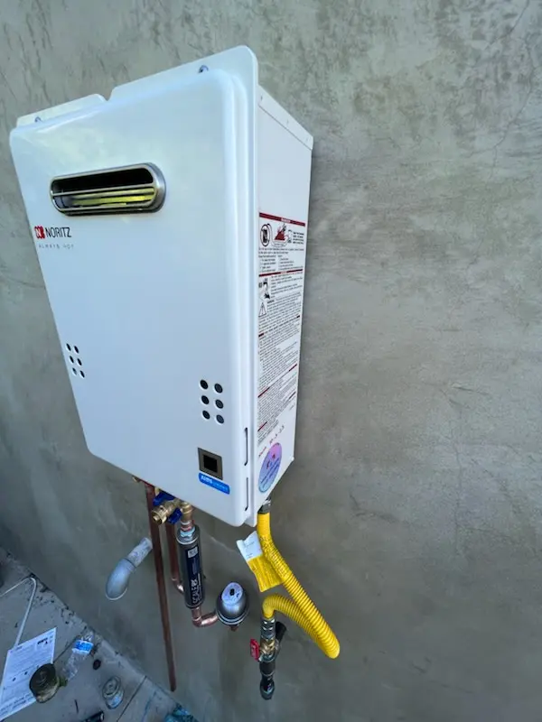 Tankless water heater installation for Macon-Bibb County homes