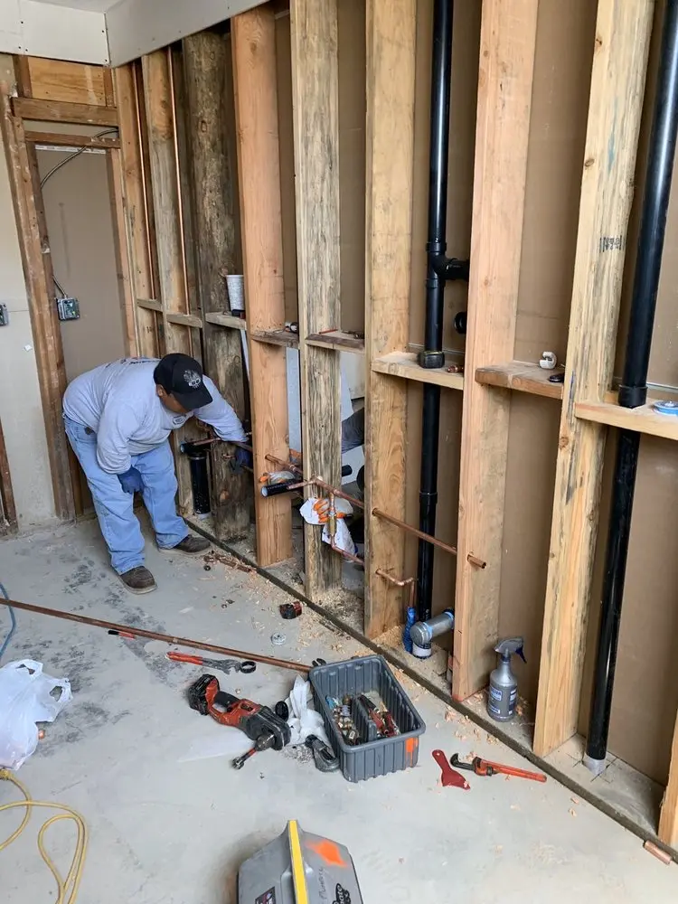 Commercial rough-in plumbing for Trenchless Sewer Repair in Macon-Bibb County